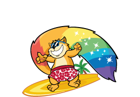 Gattobaleno, la mascotte di MagicLand